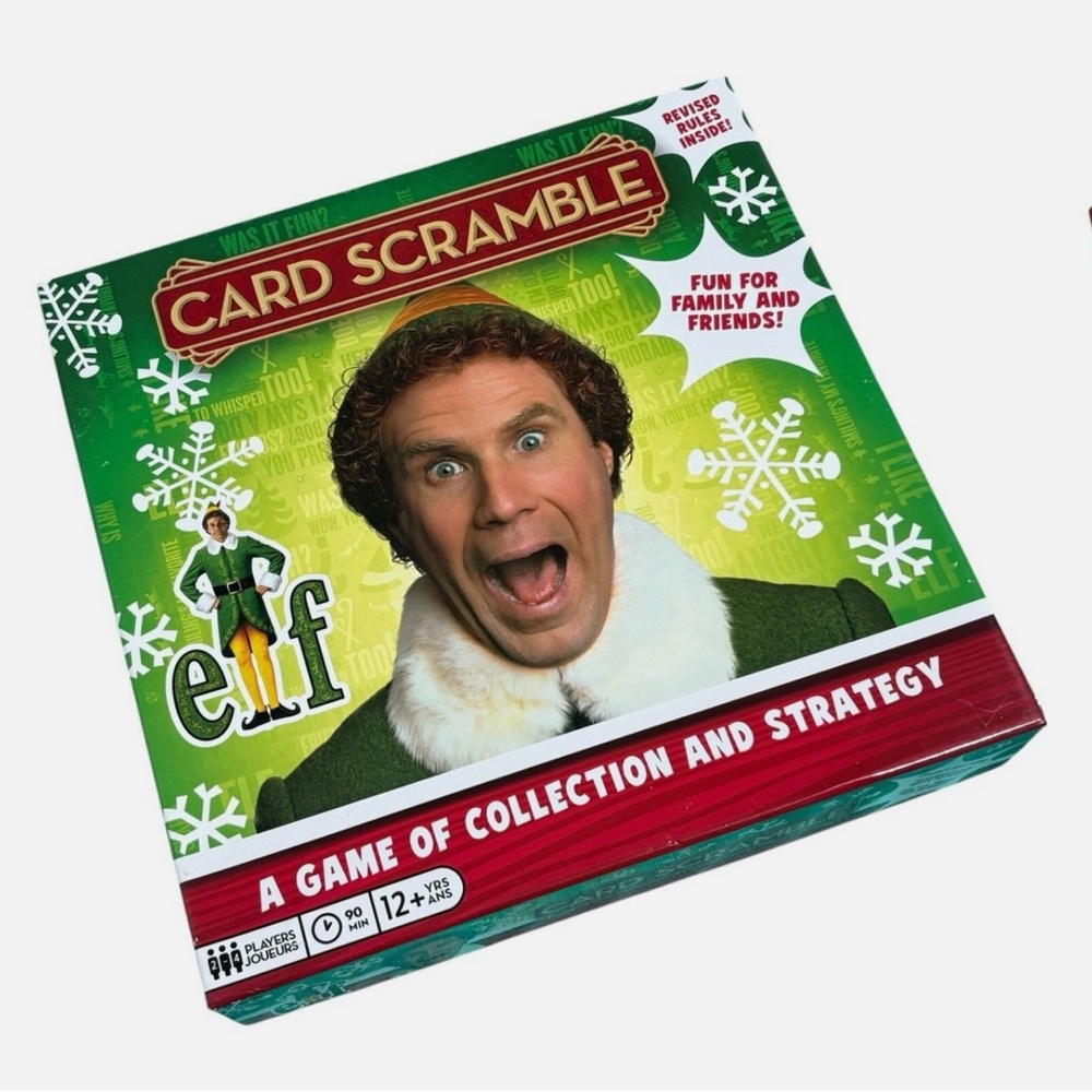 NEW Elf Card Scramble Game - Christmas Party Board Game (2-4 Players, Ages 12+) - Picture 3 of 9